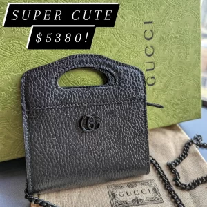 Gucci Black Wallet On Chain