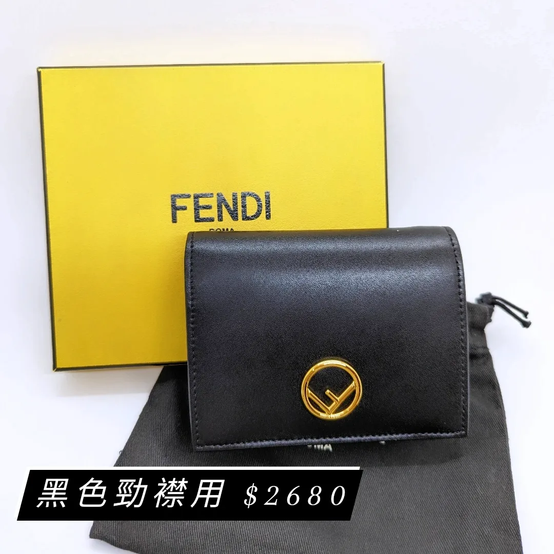 Fendi Black Woman Wallet
