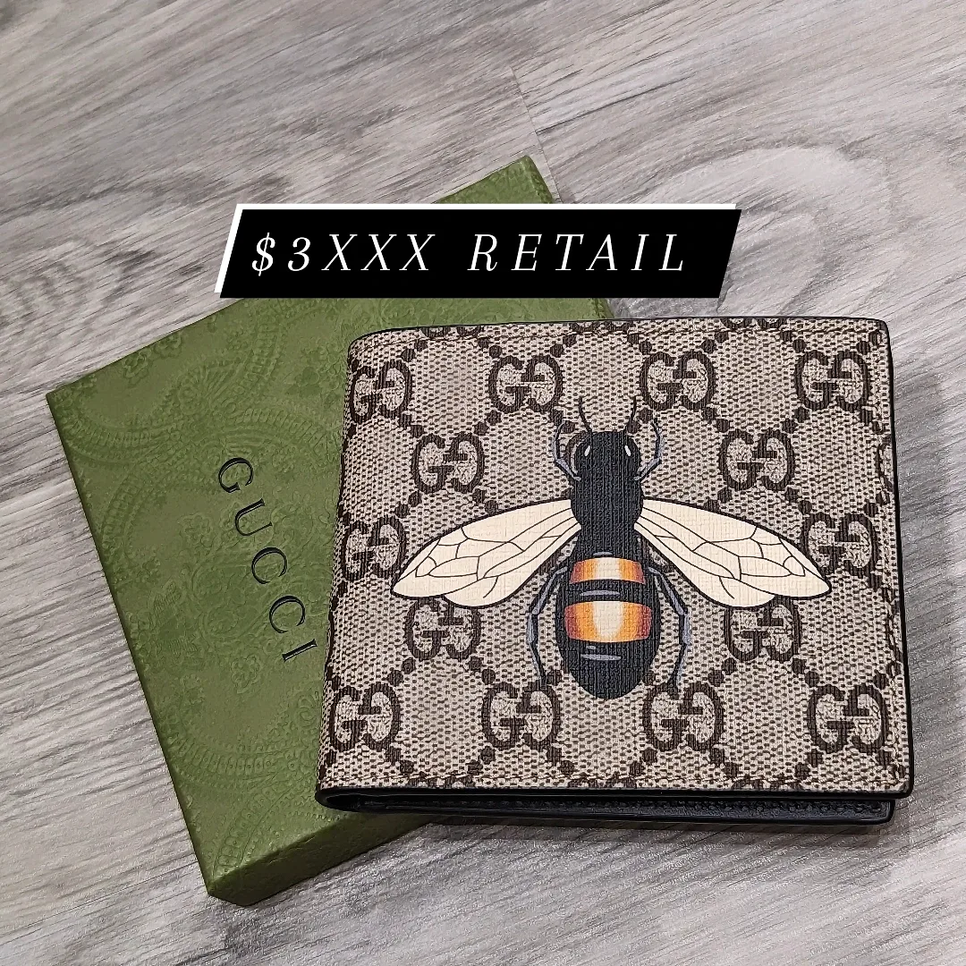 Gucci Bee Bi Fold Wallet