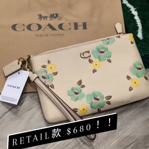 Coach Wristlet Sales Floral Print
