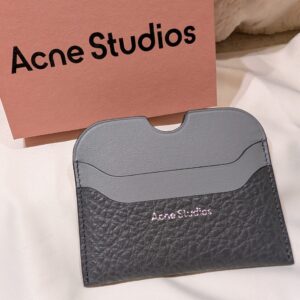 Acne Studios Card Case in light grey/grey